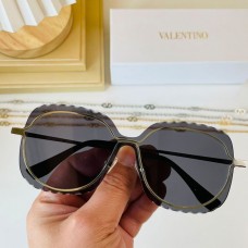 Valentino Garavani VA4718 Irregular Shaped Metal Glasses Black