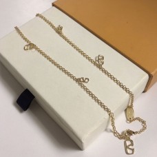 Valentino Garavani VLogo Signature Necklace With Metal In Gold