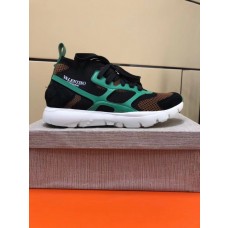 Valentino Garavani Sound Sneaker Men High Trainers Green